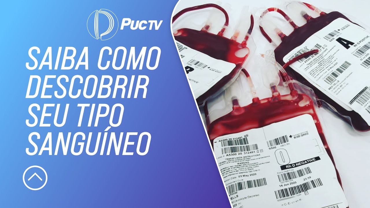 SAIBA COMO DESCOBRIR SEU TIPO SANGUÍNEO