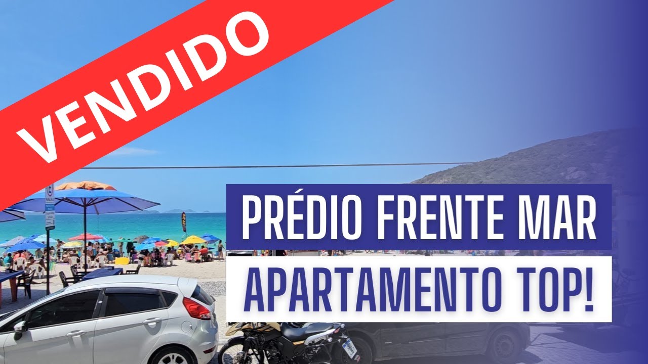 PRÉDIO BEIRA MAR, APARTAMENTO PARA INVESTIDOR | ARRAIAL DO CABO-RJ