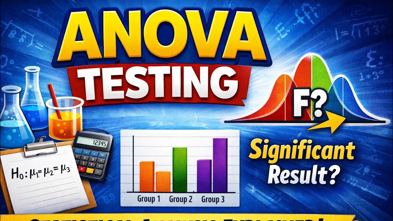 Statistics - ANOVA TEST