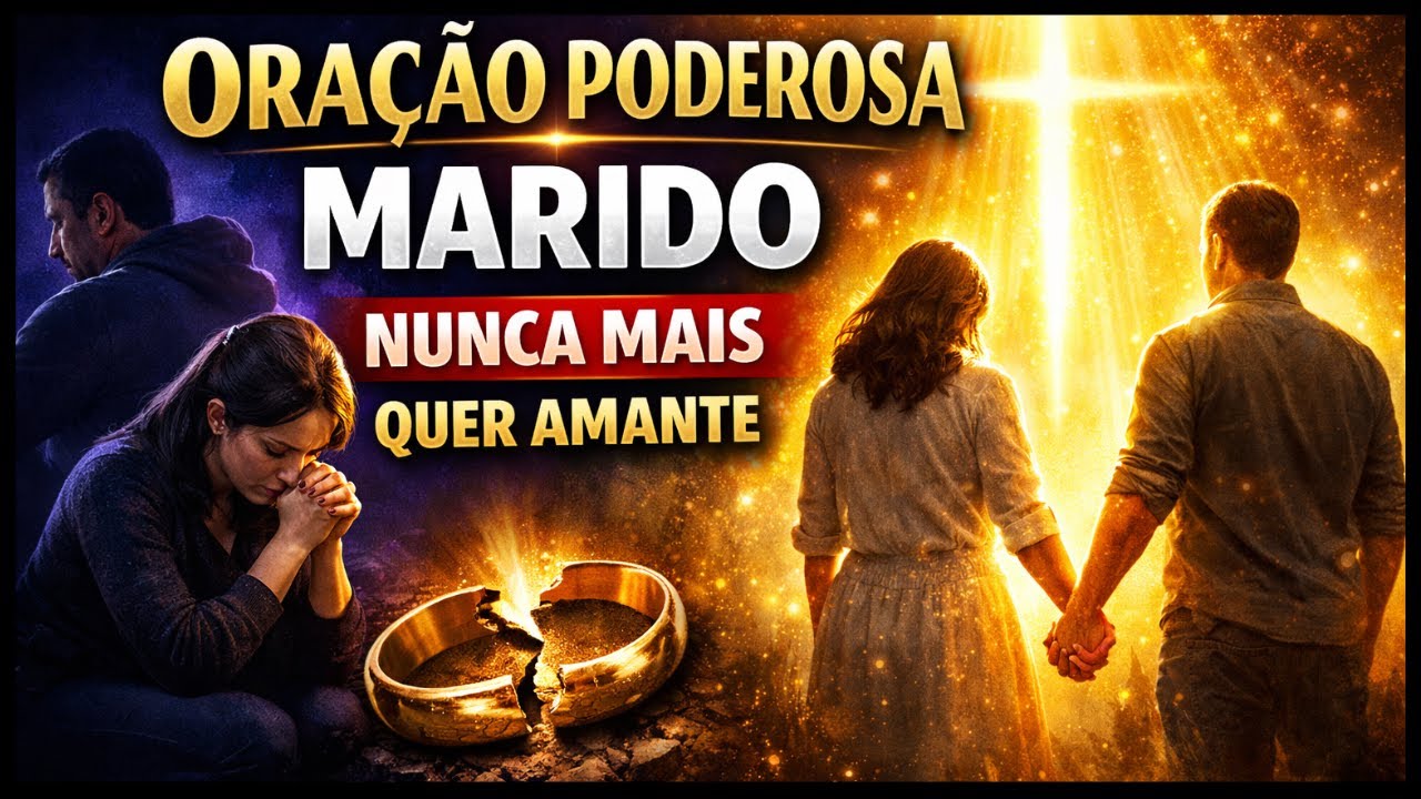 DEUS PODE TIRAR a AMANTE do CORAÇÃO do seu MARIDO | Oração Profunda pela Restauração Familiar