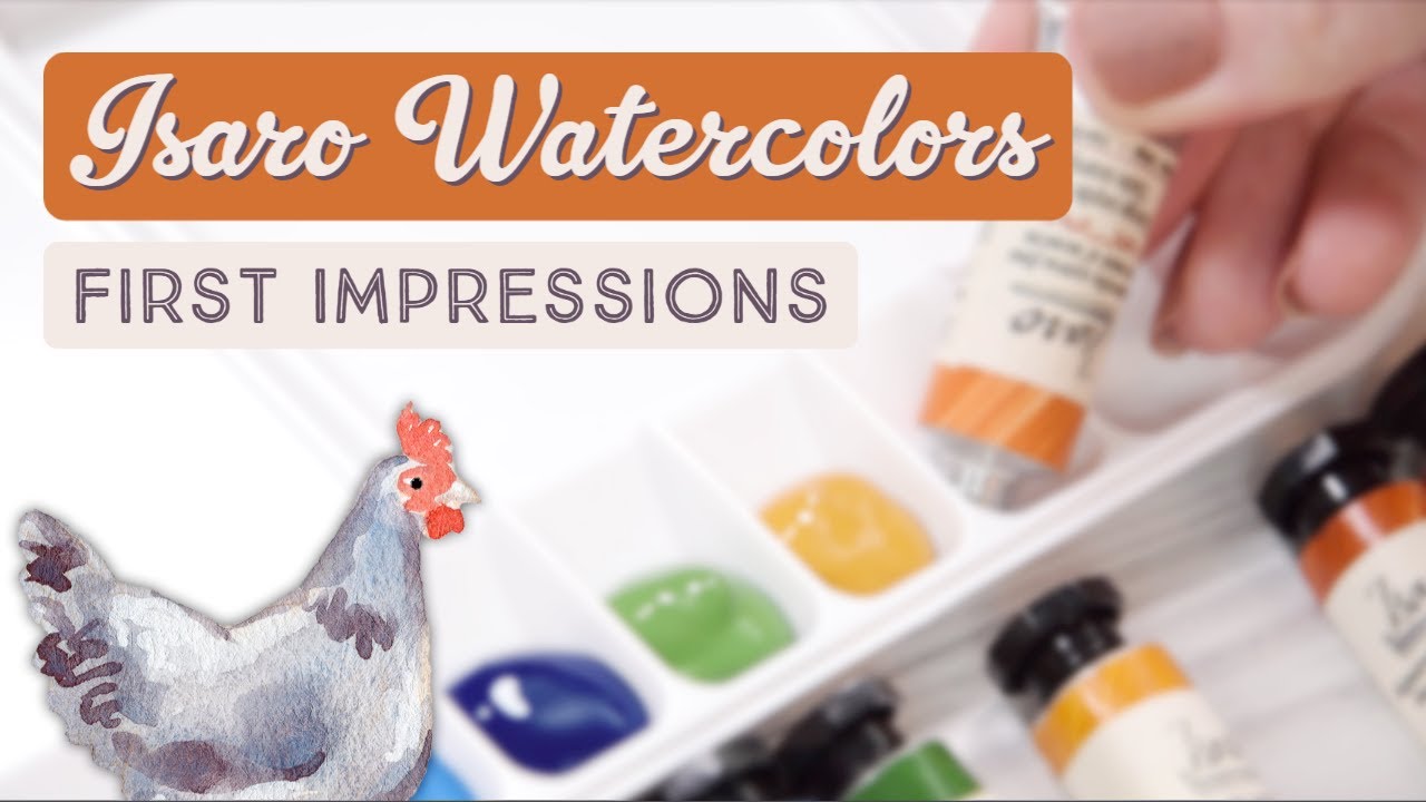 Isaro Watercolors | First Impressions Review