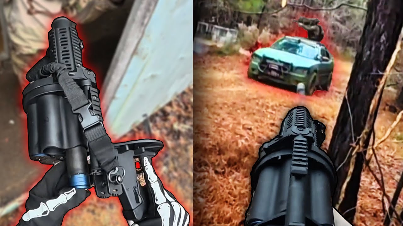 TAKING GRENADE LAUNCHER TO AIRSOFT!!!