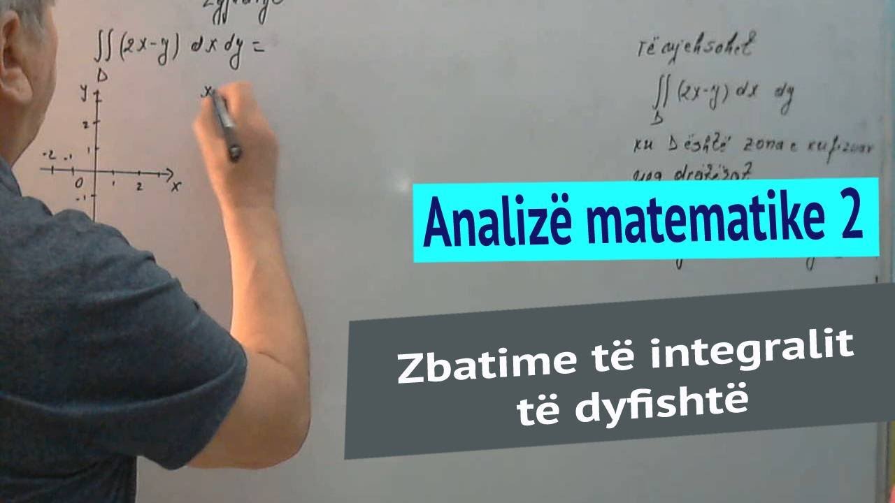 Analëzë  matematike 2/ Zbatime të integralit të dyfishtë