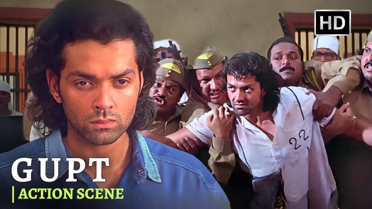 Bobby Deol Blockbuster Action Scene - Gupt (1997) - Best Scene (HD) #lordbobby