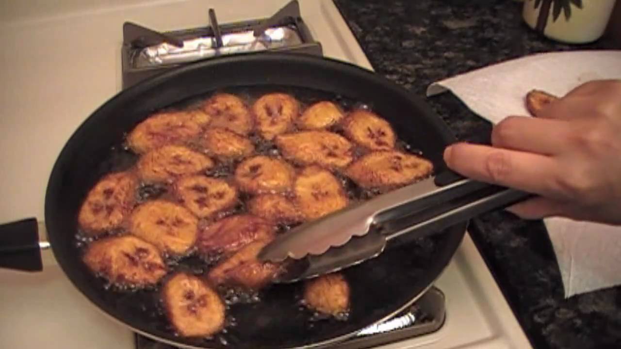 Sweet Fried Plantains / Plátanos Maduros