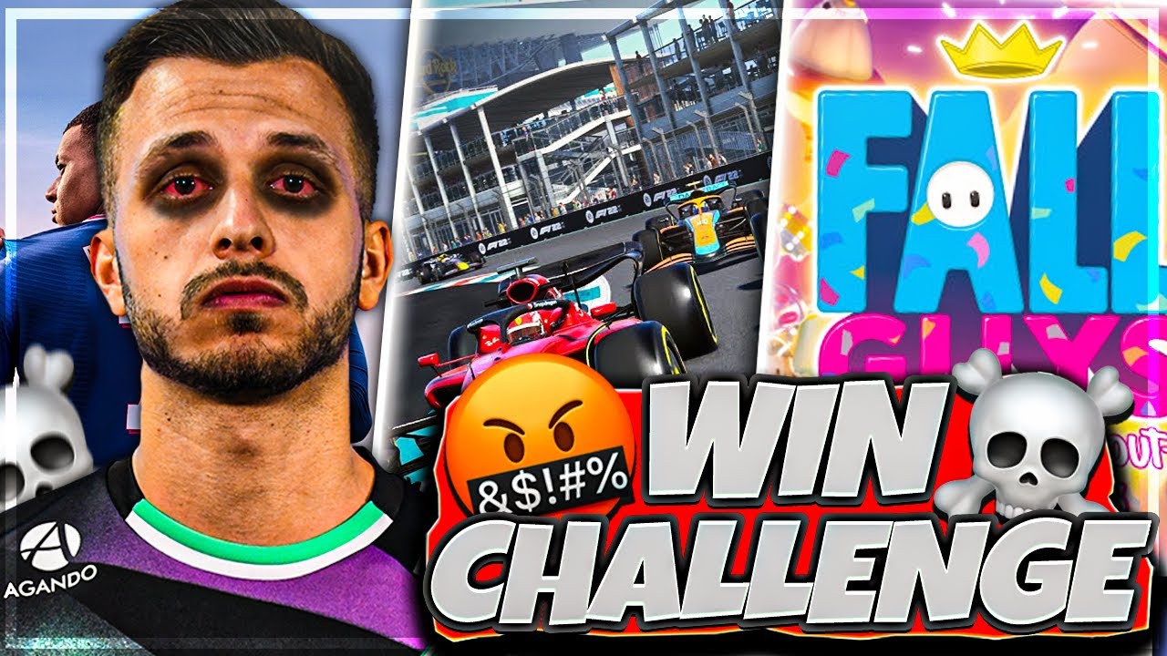 8H WIN CHALLENGE ODER BART AB💀💥 FALL GUYS, FIFA, FORMEL1