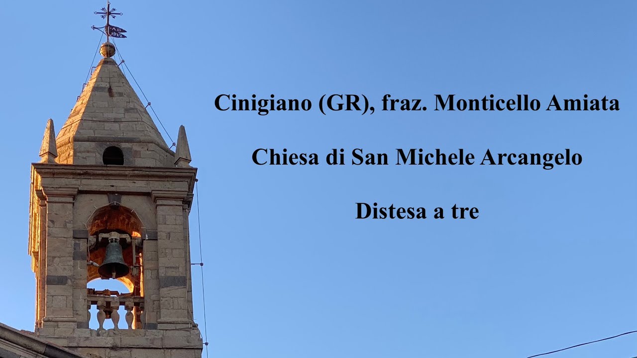 Campane della Chiesa di San Michele Arcangelo in Monticello Amiata di Cinigiano (GR), v.523