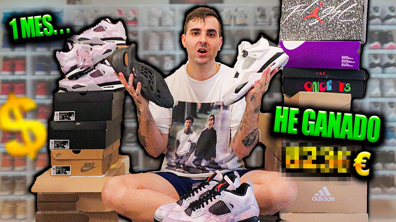 1 MES REVENDIENDO ZAPATILLAS EXCLUSIVAS (Jordan, Nike, Adidas)