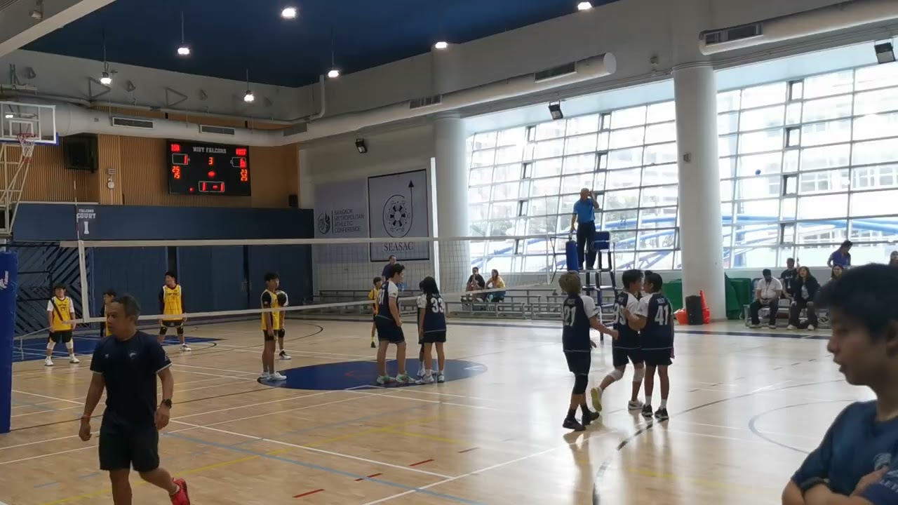 BMAC U12 Volleyball Tournament, NIST 2-1 ISB (3rd set)​
