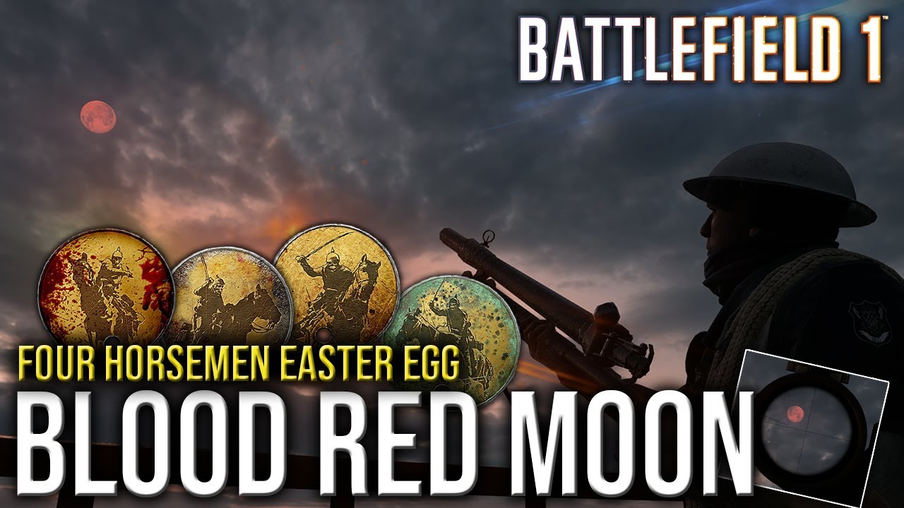 BLOOD RED MOON Easter egg | BATTLEFIELD 1