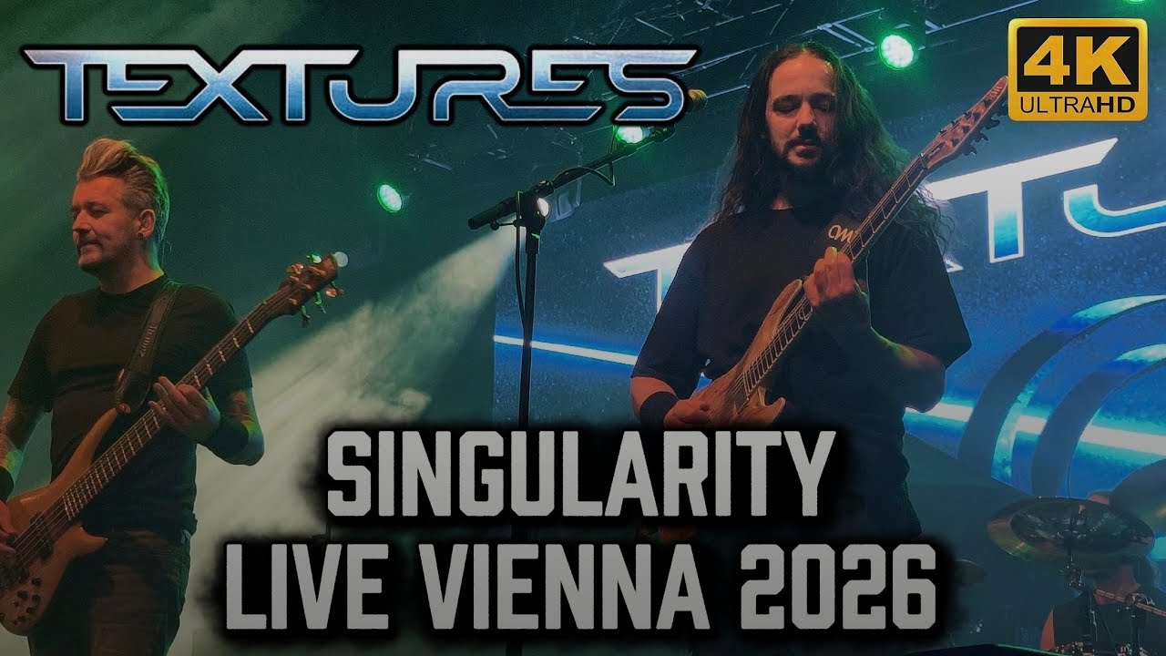 Textures -  Singularity -  Live Gasometer Wien - 17.02.2026 Vienna Austria 4K