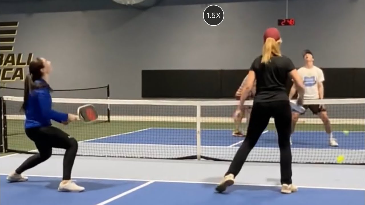 Friendly Fire Pickleball : fun mixed rec highlights 4.5-5.0