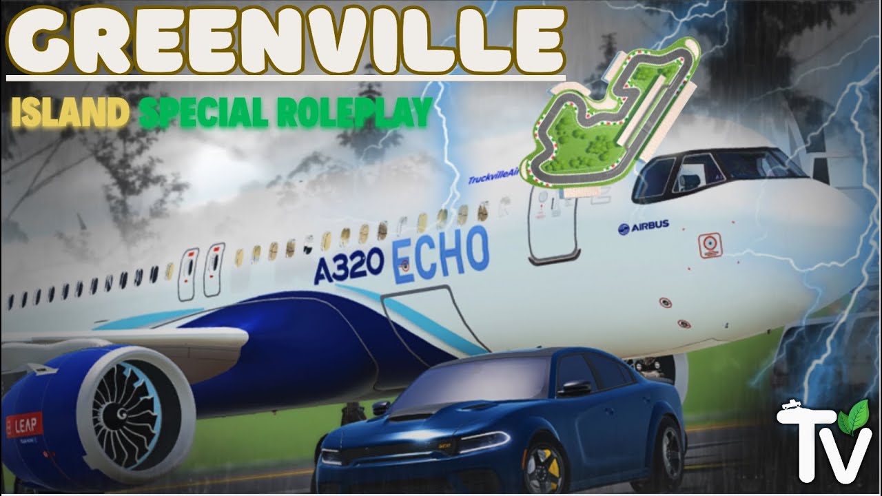 (CUSTOM ISLAND) PLANE SPECIAL ROLEPLAY IN GREENVILLE!!! || ROBLOX - Greenville😱😱