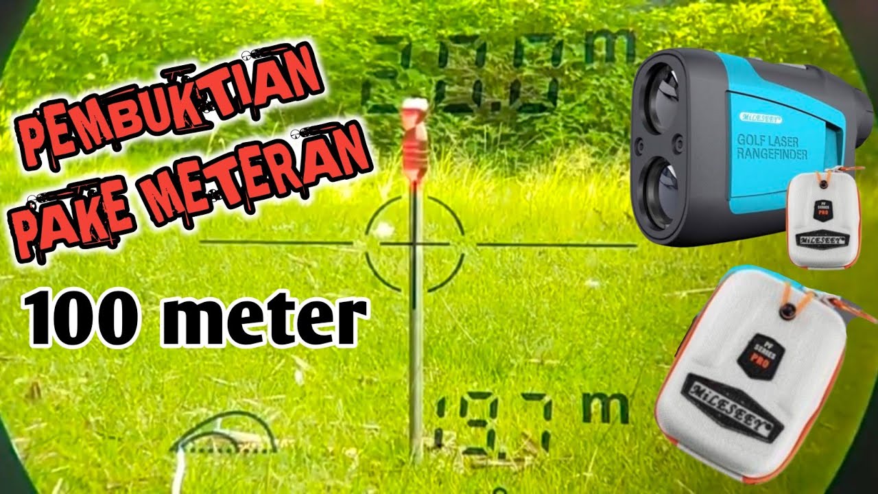 test pake meteran,RANGEFINDER murah apa cocok jaraknya‼️PENTING..buat longrange..