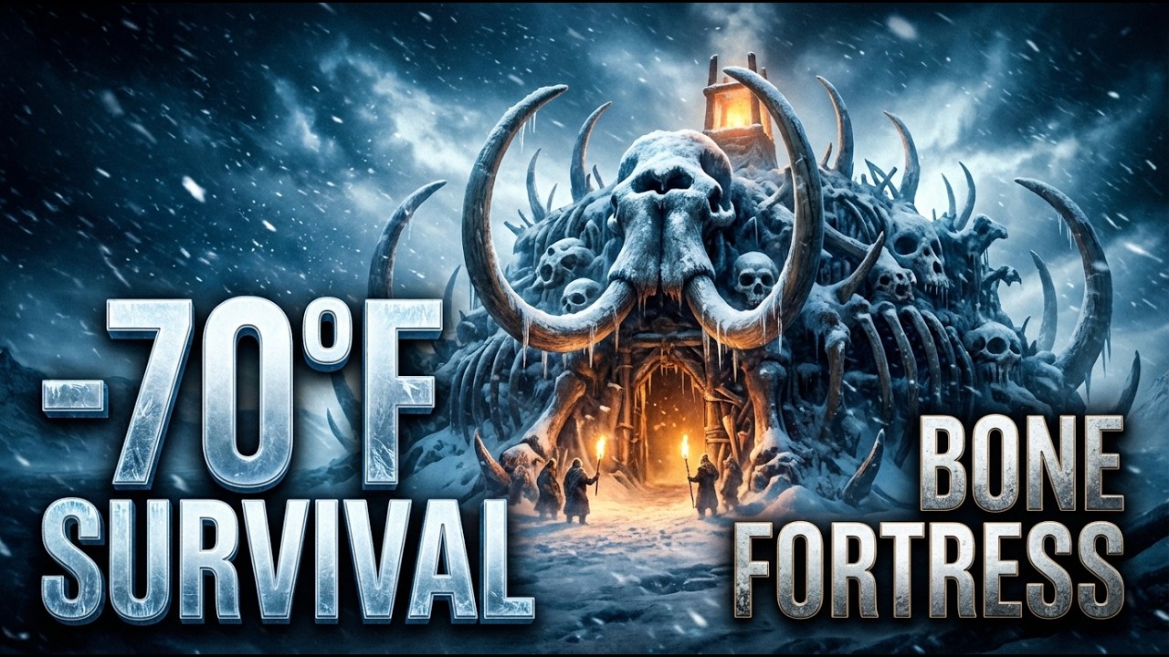 FORBIDDEN ICE AGE ENGINEERING: How Humans Built UNBREAKABLE -60°F Bone Cities