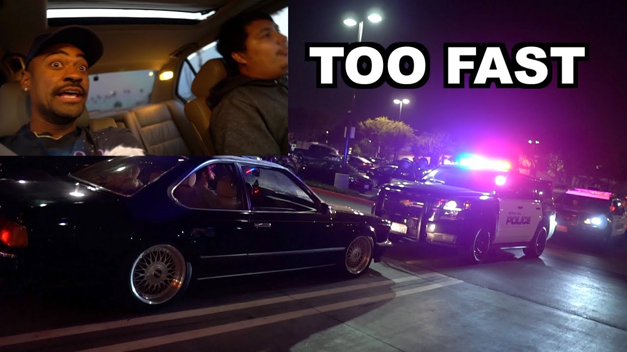 Webisode 5: Driving a super charged e34 540i and getting pulled over by cops