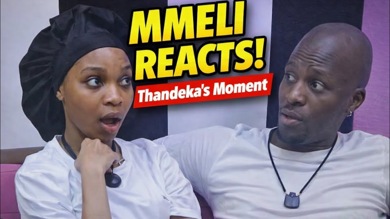 BBMzansi: Mmeli Finally Speaks on Thandeka’s Viral Face Steamy Sink Scene | Full Breakdown