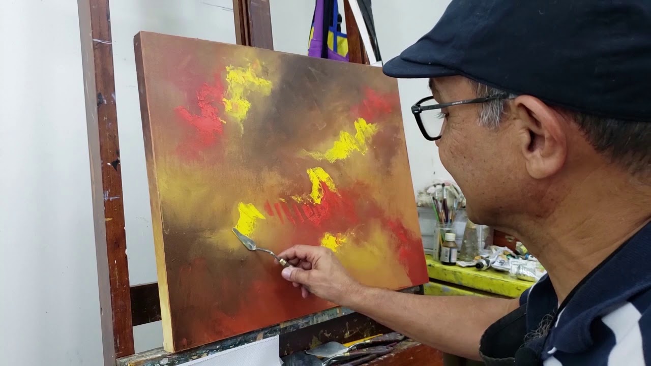 Como Pintar Abstrato | Professor Costerus