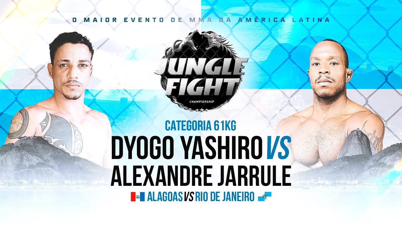 JUNGLE FIGHT 142 l ALEXANDRE JARRULE X DIOGO YASHIRO