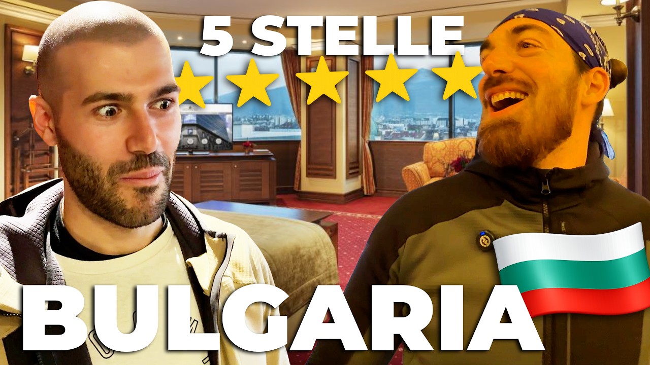 24h nell'Hotel pi&ugrave; LUSSUOSO della BULGARIA 🇧🇬