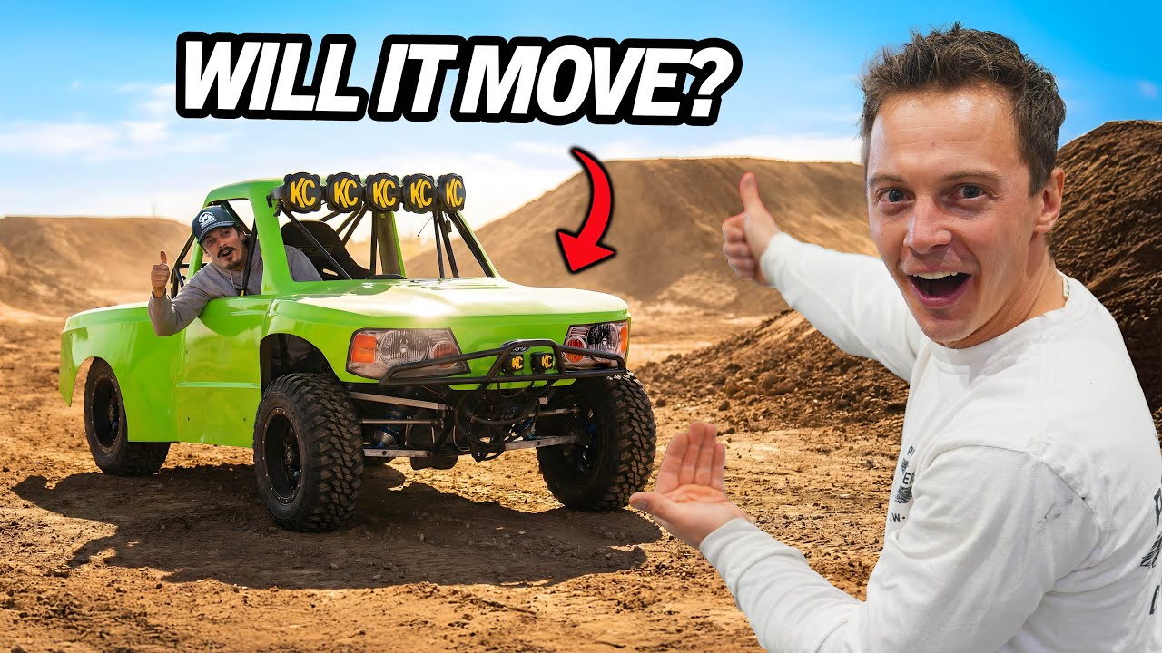 Наконец-то R1 Trophy Truck сдвинется с места?