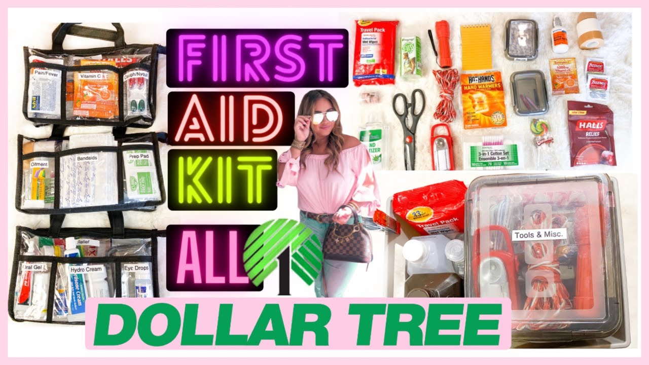 ИДЕАЛЬНАЯ АПТЕЧКА ПЕРВОЙ ПОМОЩИ DOLLAR TREE ПО ОГРАНИЧЕННОМУ БЮДЖЕТУ | ВСЯ ПРОДУКЦИЯ DOLLAR TREE