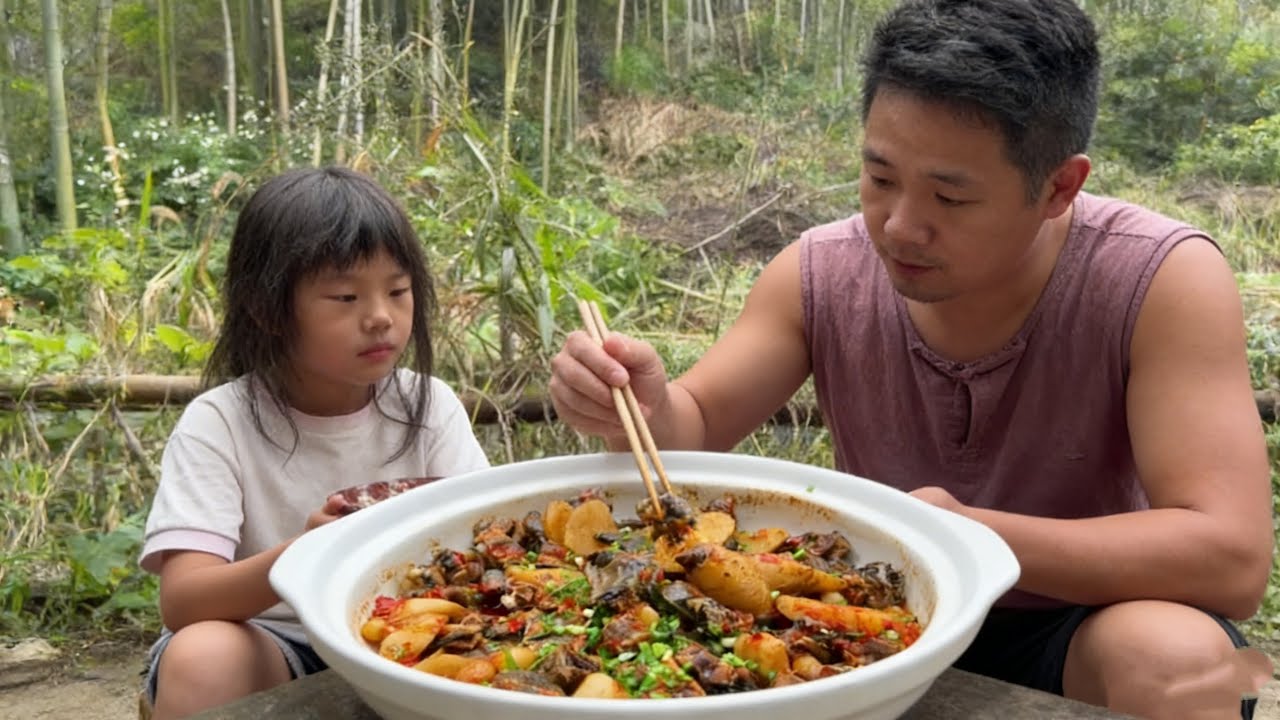 自從她媽媽走了以後，媛媛就像是這個家的女主人一樣。她主內，我主外，每天忙得不可開交……#food #大熱門 #美食分享日常 #家庭菜