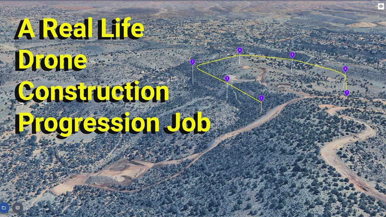 A Real Drone Job – Learn Construction Progression With a Live Project