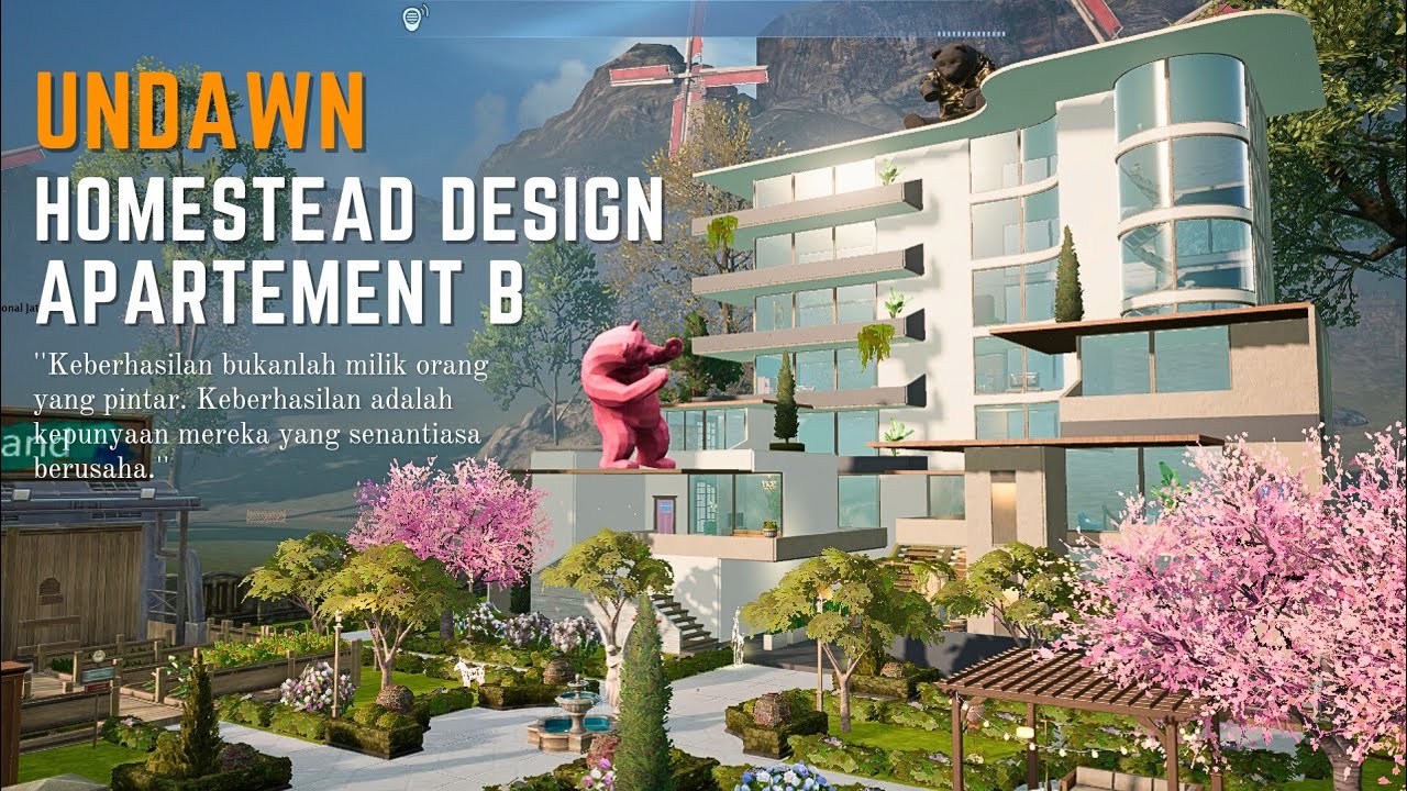 UNDAWN HOMESTEAD DESIGN - BLUEPRINT APARTEMEN B
