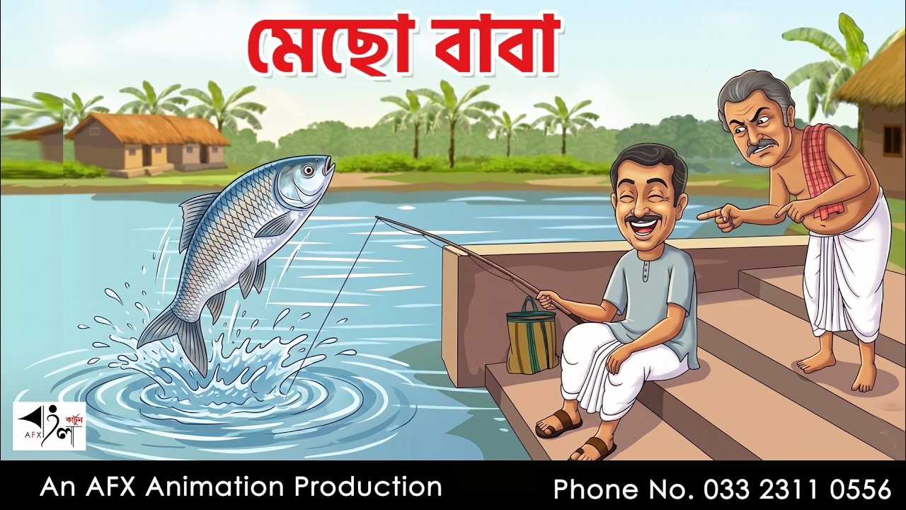 মেছো বাবা I Bangla Cartoon | বাংলা কার্টুন  | Thakumar Jhuli | AFX Animation