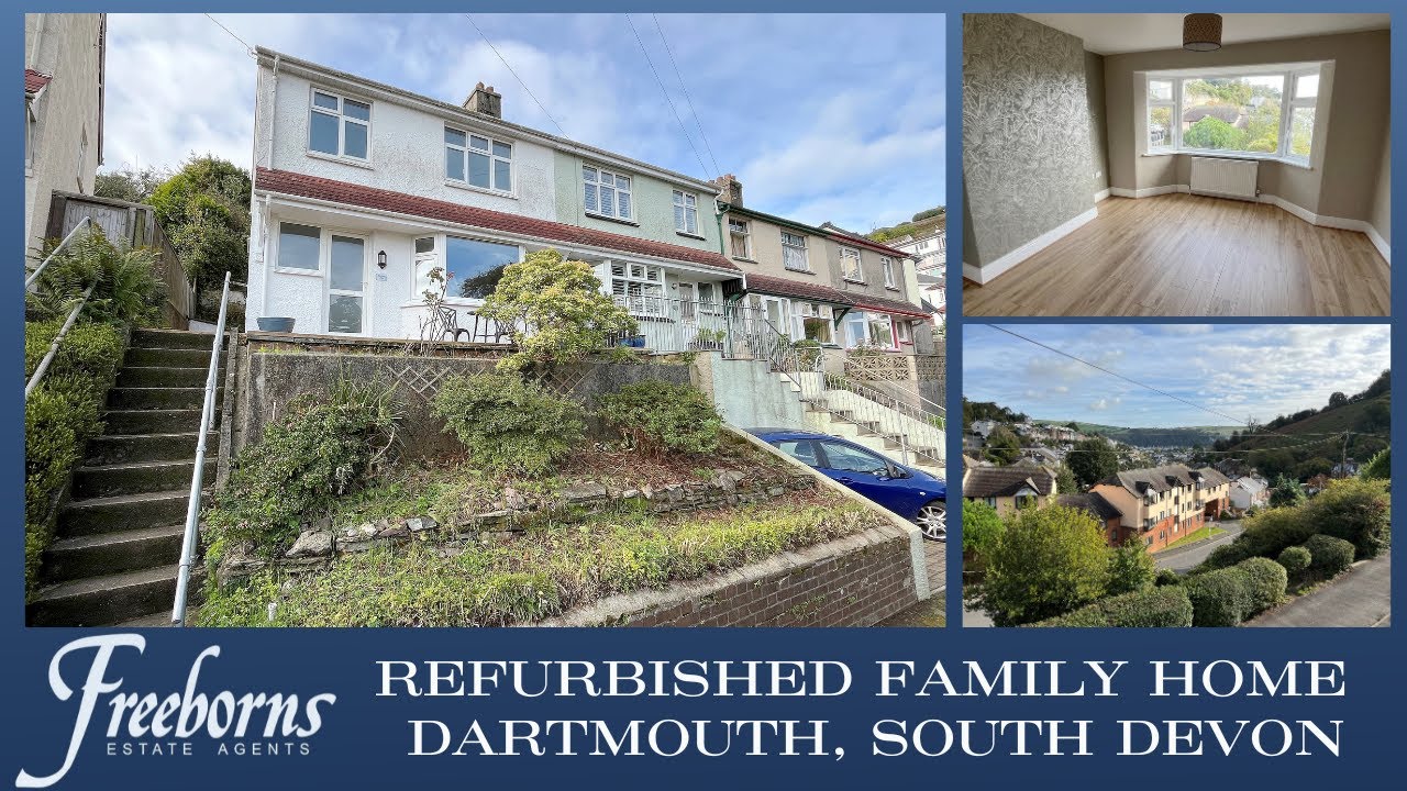 Beautifully Refurbished Family Home In Dartmouth With Potential For Parking (STNC) - Take The Tour !