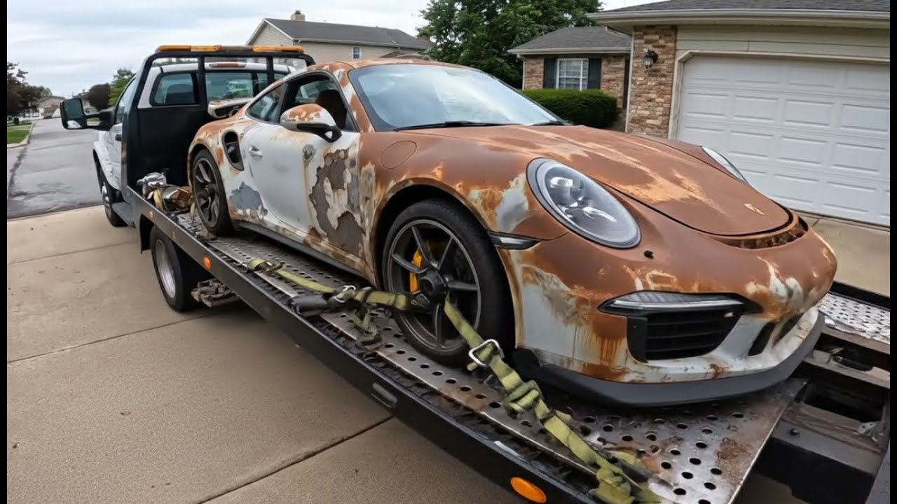 ASMR AI Car Restoration | Porsche 911 GT3 Full Transformation