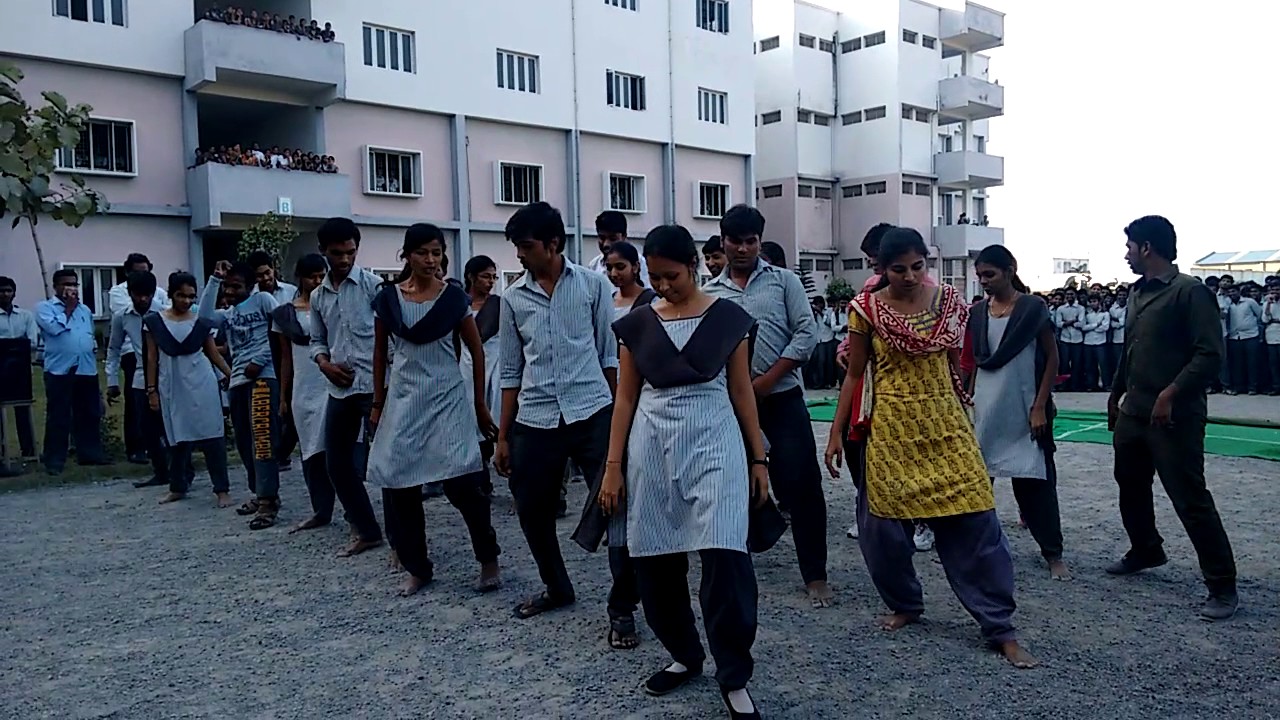 nriit college annual day dance.practece.video song