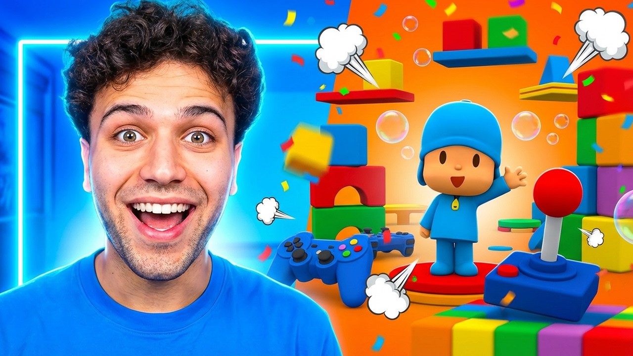 ЛУЧШИЕ ИГРЫ POCOYO! ⬅️⬅️