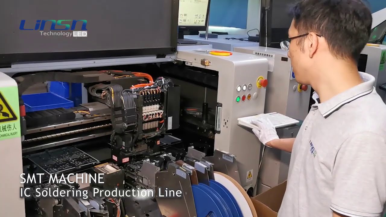 LED Display Module Production Line of LINSN LED [LED Screen Panel Factory Tour]