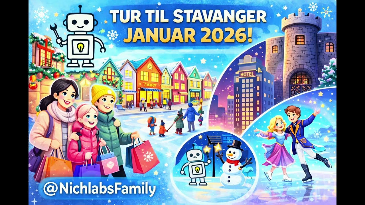 Our trip to Stavanger for the Disney on Ice show ❄️⛸️🎪🎉