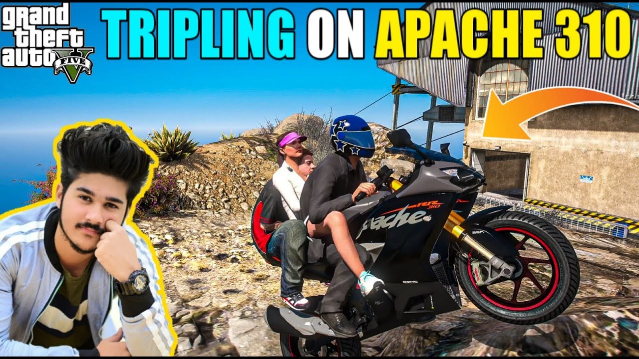GTA 5 : WE ARE DOING TRIPLING ON APACHE 310 OMG!!