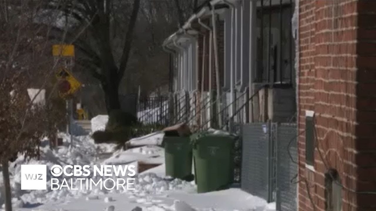Ice and cold temperatures pose challenge for snow removal in Maryland