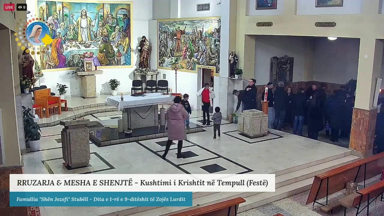 RRUZARJA & MESHA E SHENJTË - Kushtimi i Krishtit në Tempull (Festë)