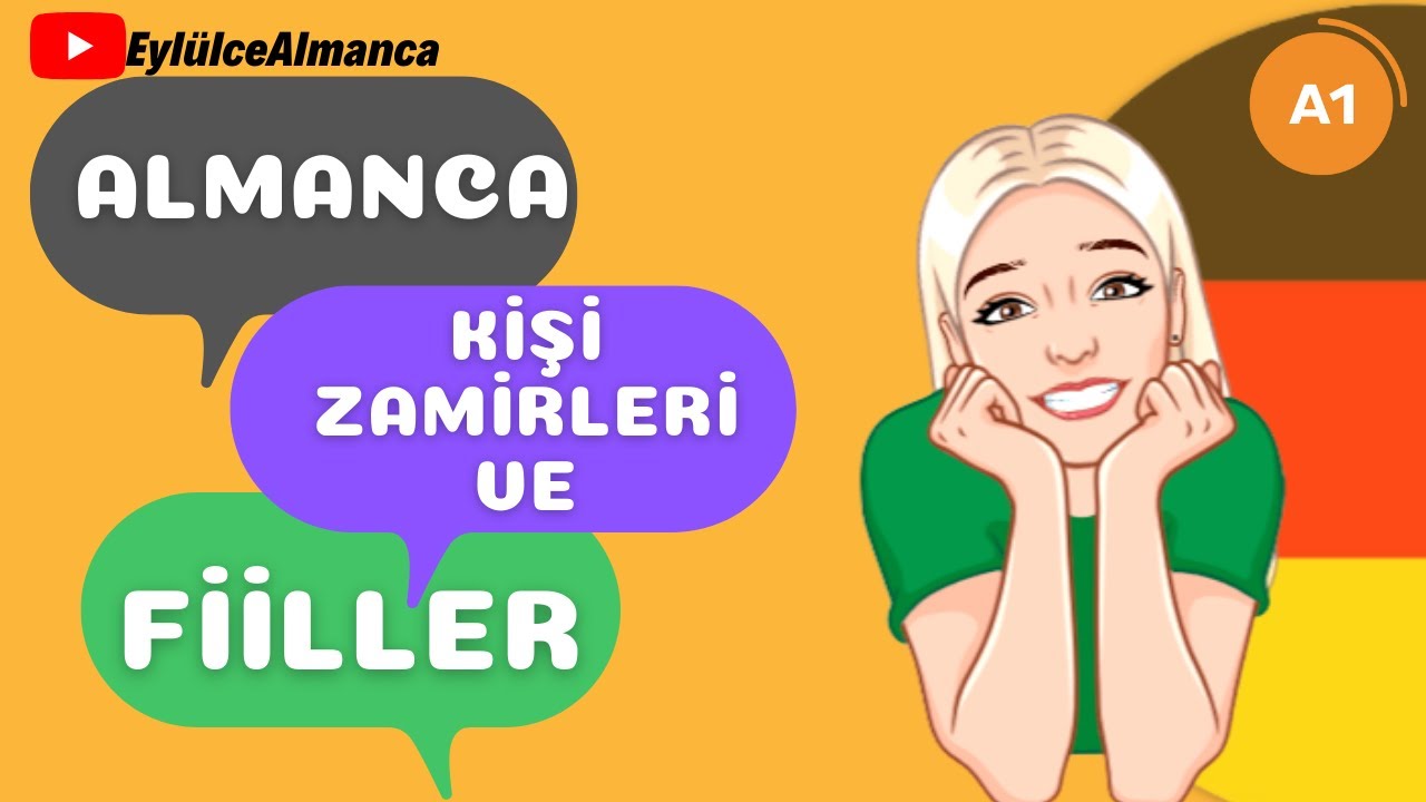 2. DERS - Almanca  Şahıs Zamirler  ve D&uuml;zenli Fiiller /nominativ
