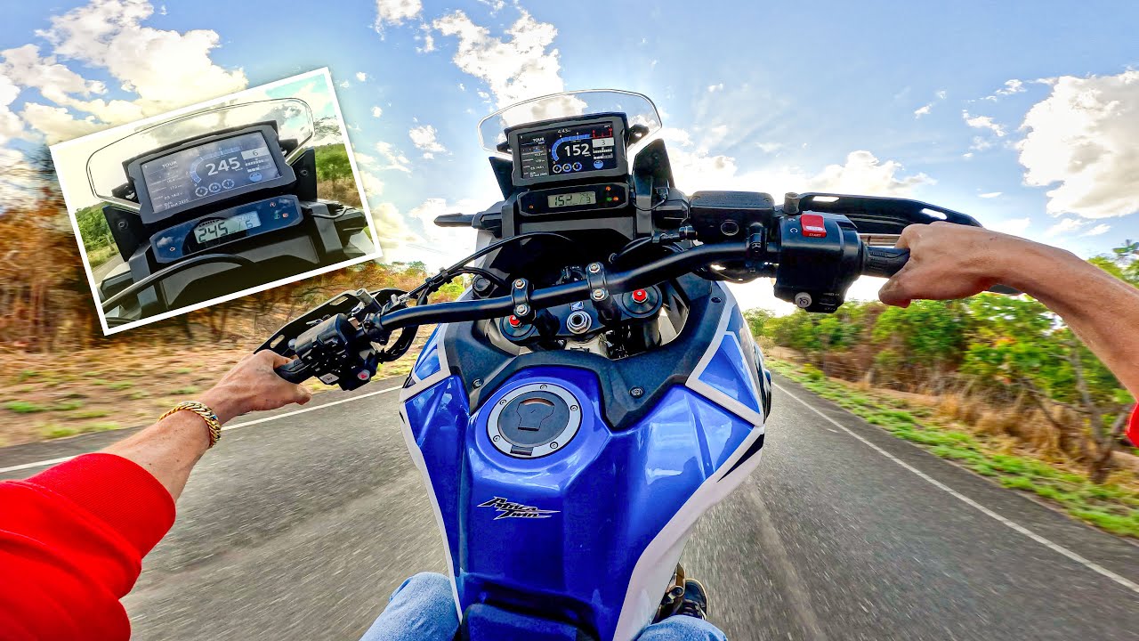 COLOCANDO TUDO QUE A AFRICA TWIN DA
