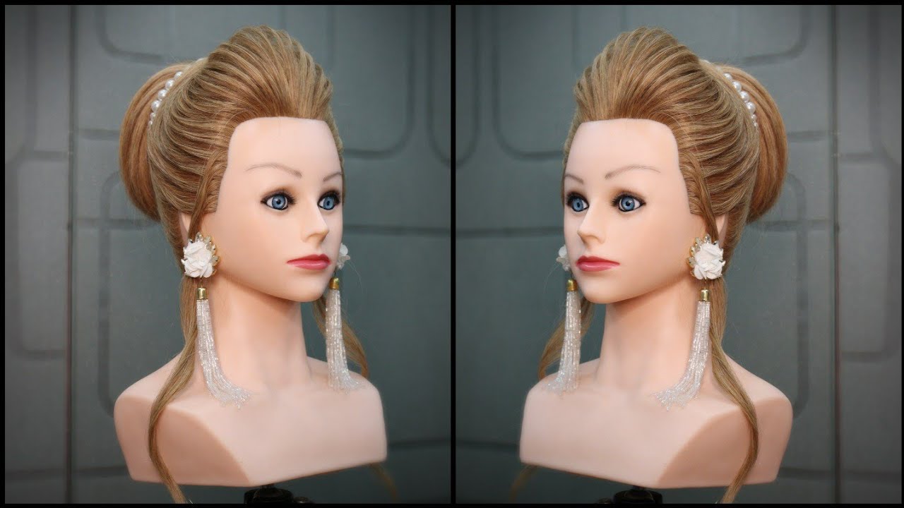 Front Variation || Bun Hairstyle || Bridal Hairstyle || High Bun || EASY HAIRSTYLE TUTORIAL || Hair
