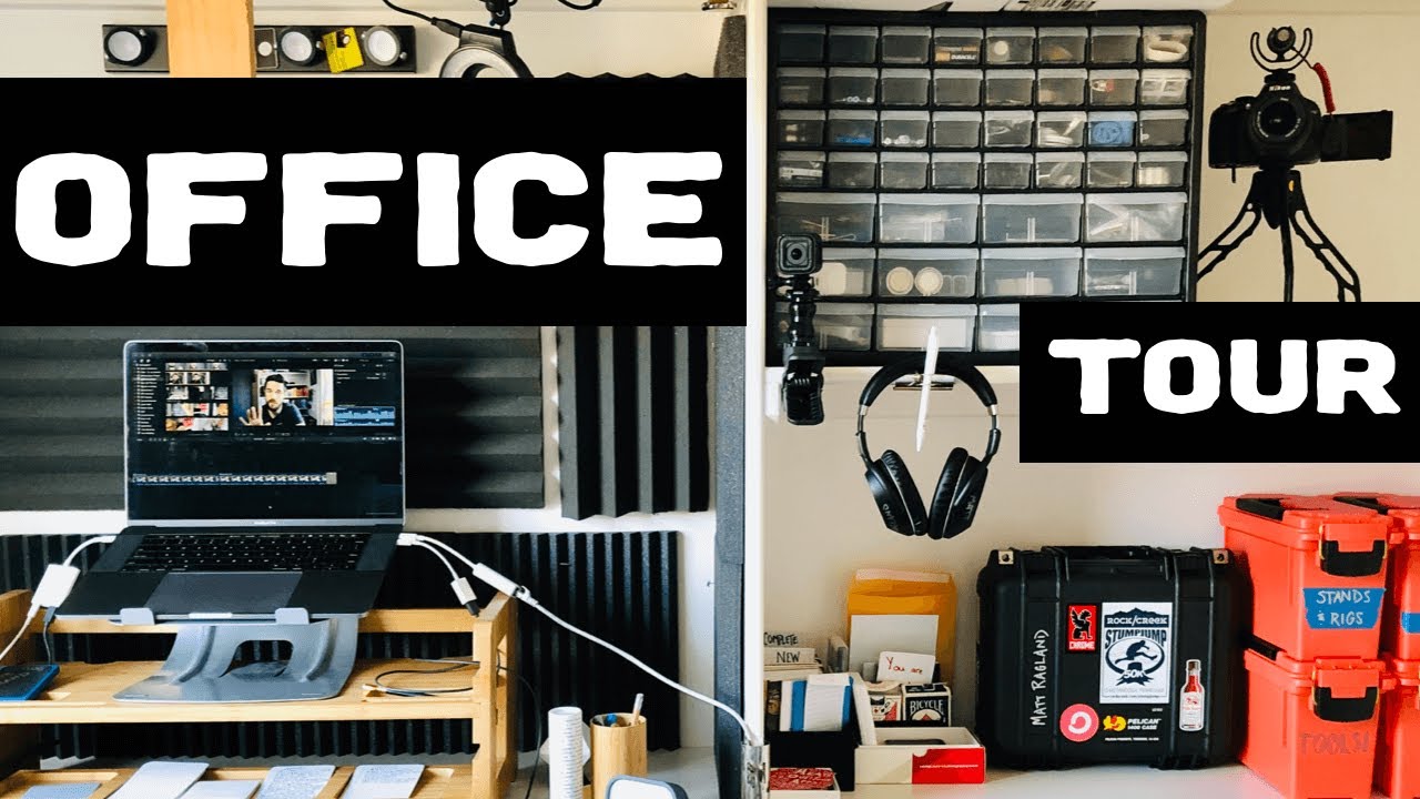 My Tiny Home Office Setup - Tips for Saving Space & Staying Organized