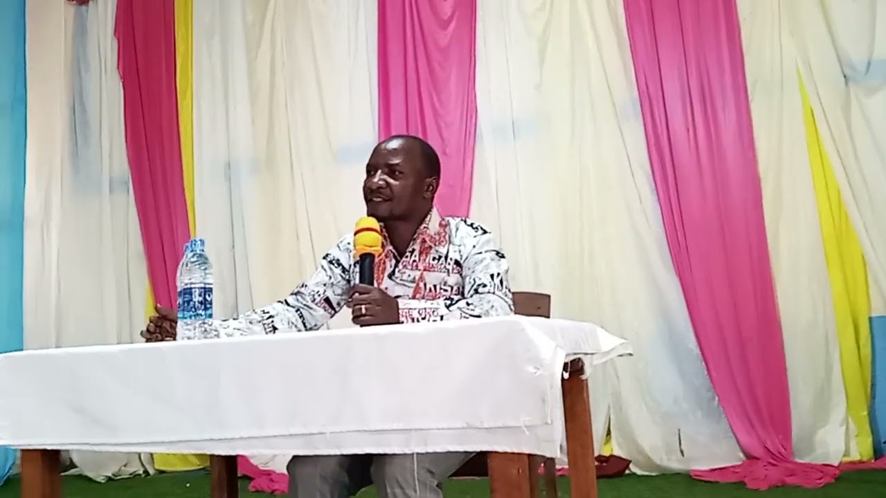 Carrefour des jeunes de la paroisse de Nyakasanza N°1 thème : la jeunesse et sa vie sexuelle 
