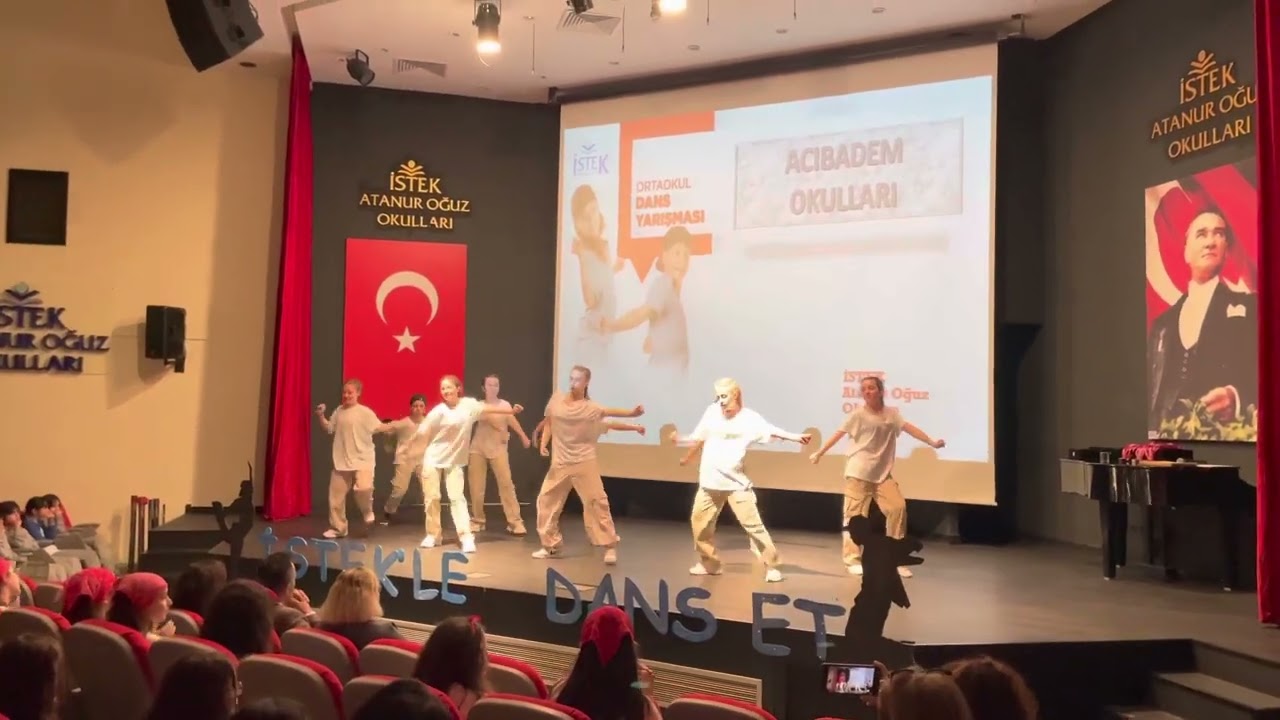 Acıbadem kampüsü istek okulları dans yarışması