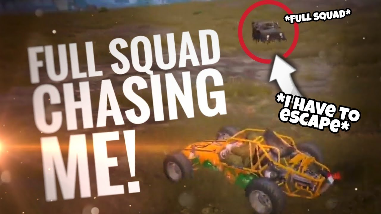 [PUBG MOBILE] Can I Escape From Them?