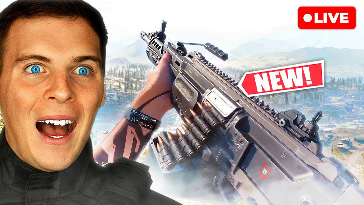 🔴LIVE - *NEW* LMG is Insane in Warzone!!🔴6.9+ KD & Hottest Gamer