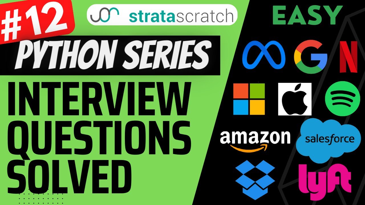 YELP Interview Question Explained - Python Data Science | 