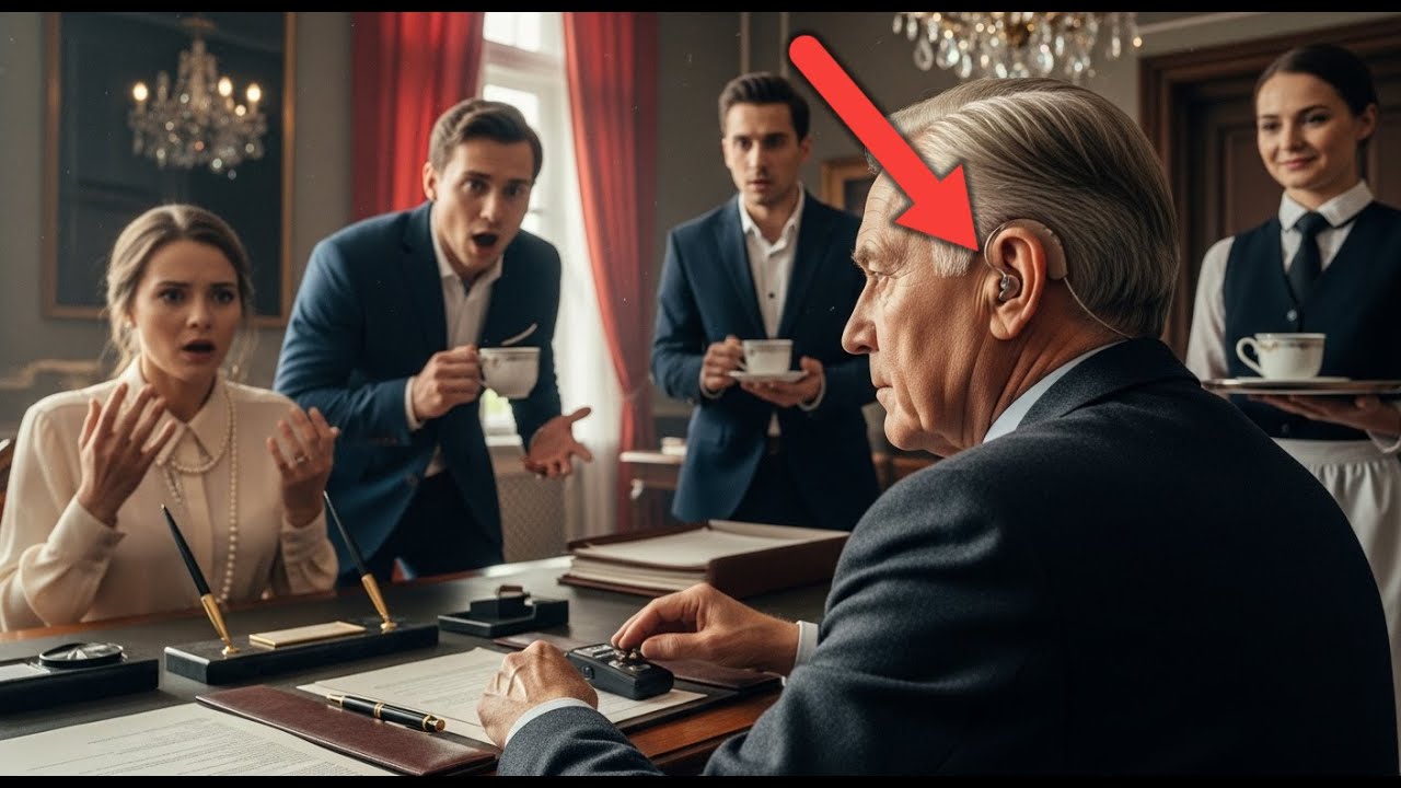 Milioner w tajemnicy odzyskał słuch — a to, co usłyszał, zmieniło wszystko