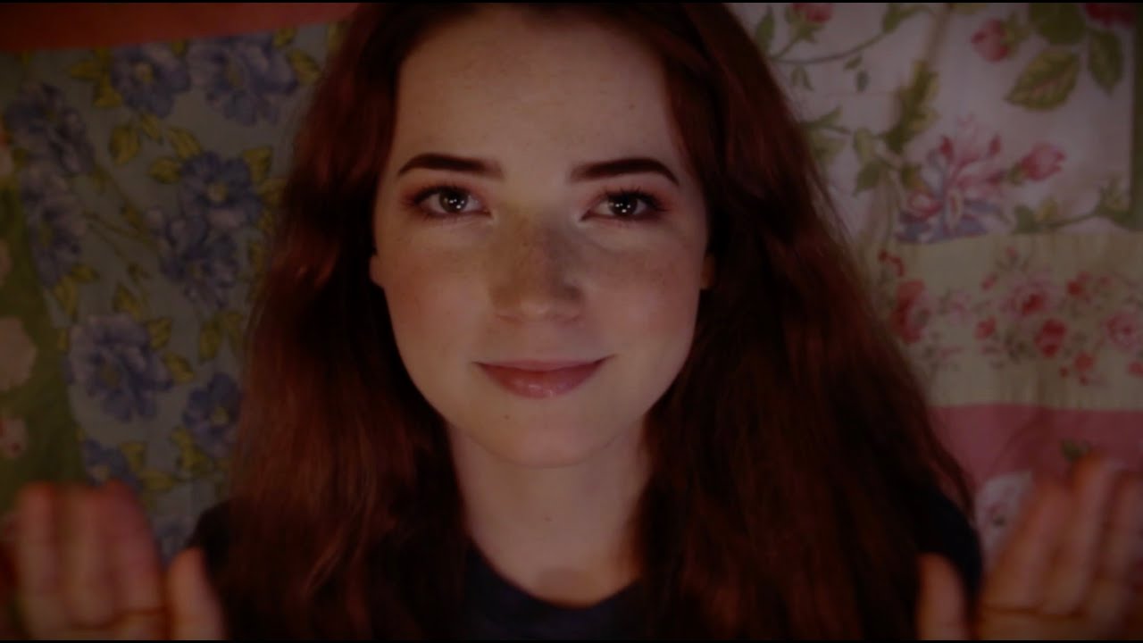 ASMR Unintelligible Whispers & Face Touches